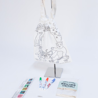 DIY KIT 멸종위기동물 신발주머니