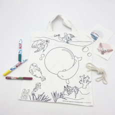 DIY KIT 해양보호생물 에코백